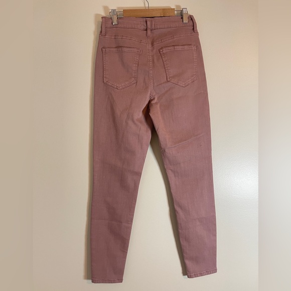 Altar'd State Womens Jeans Sz 27/5 Dusty Rose High Rise Denim Bottoms - Picture 5 of 11